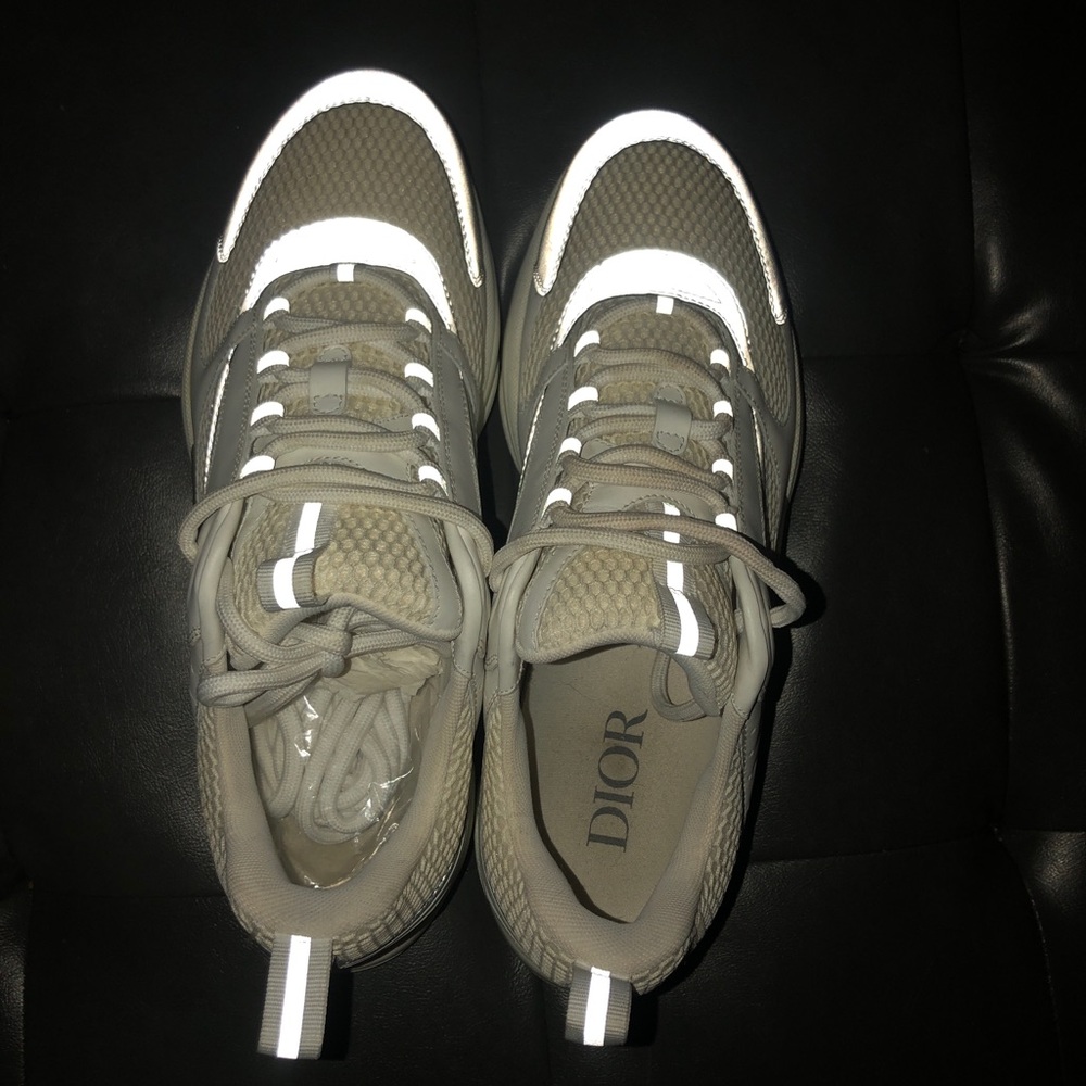 Dior BB22 Reflective White sneakers